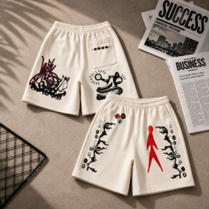 Cotton Graphic Shorts