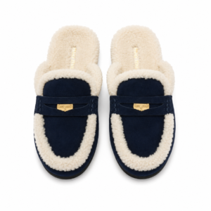 Plush Shearling Mule Slippers