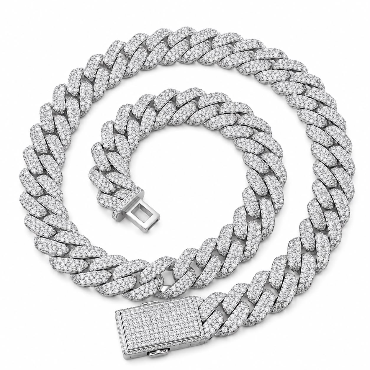 Premium Moissanite Cuban Chain