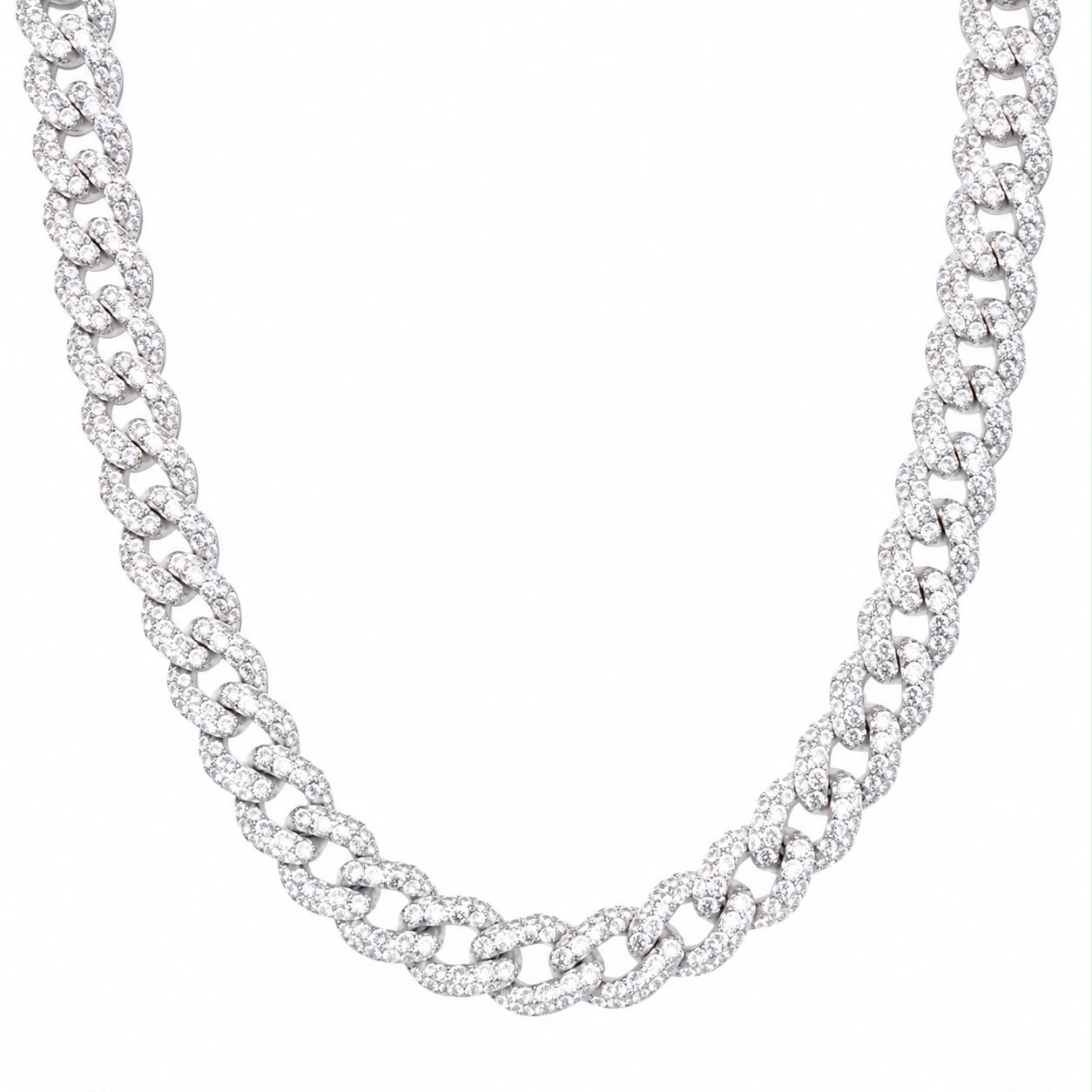 Premium Moissanite Cuban Chain