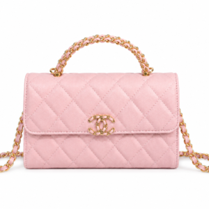 Mini Quilted Top Handle Bag