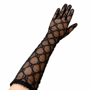 Monogram Lace Gloves